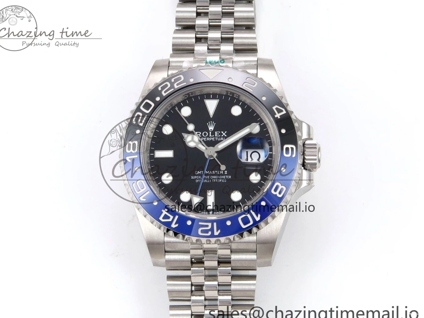 MiroTime 1220 GMT-Master II 126710 BLNR ZF 1:1 Best Edition on Jubilee Bracelet SH ComfortFit 962